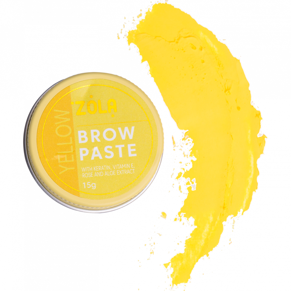 Zola Cosmetics - Yellow Brow Paste 15g