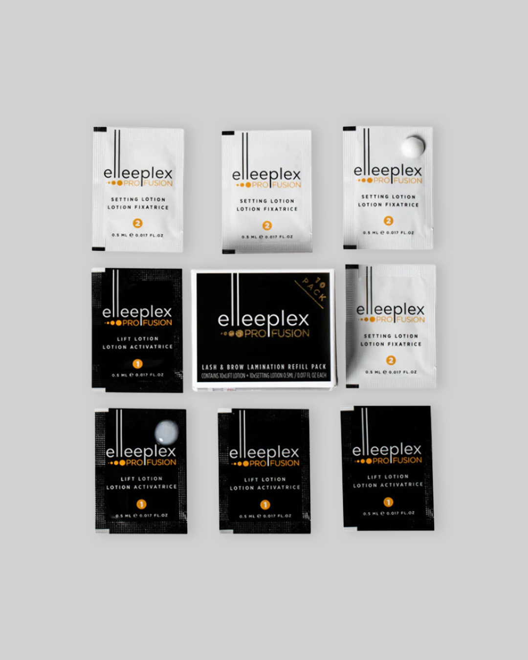 Elleebana - Profusion Lash Lift & Brow Lamination - 1 & 2 Steps - 2x10 0.5ml Sachets