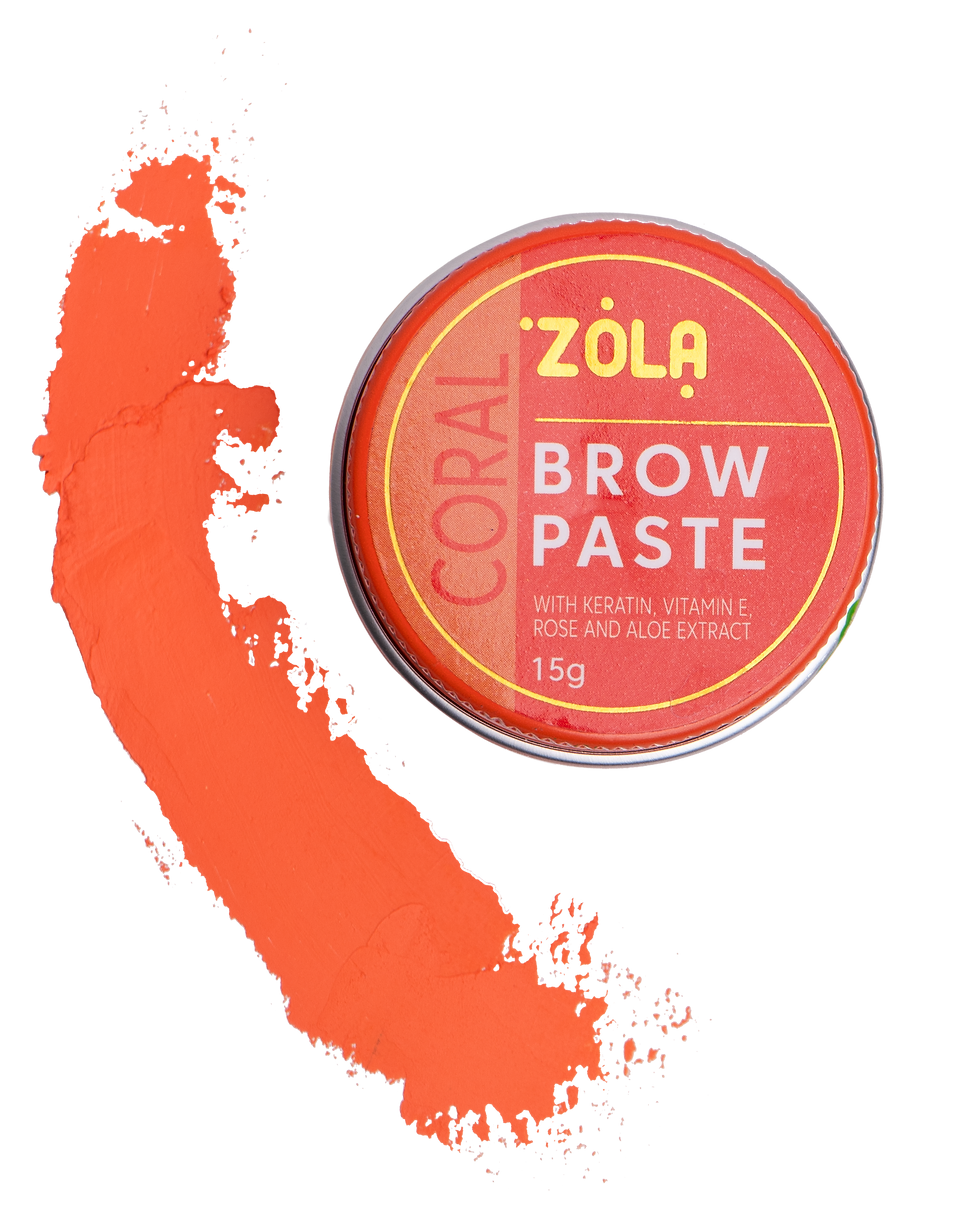 Zola Cosmetics - Orange Brow Paste 15g