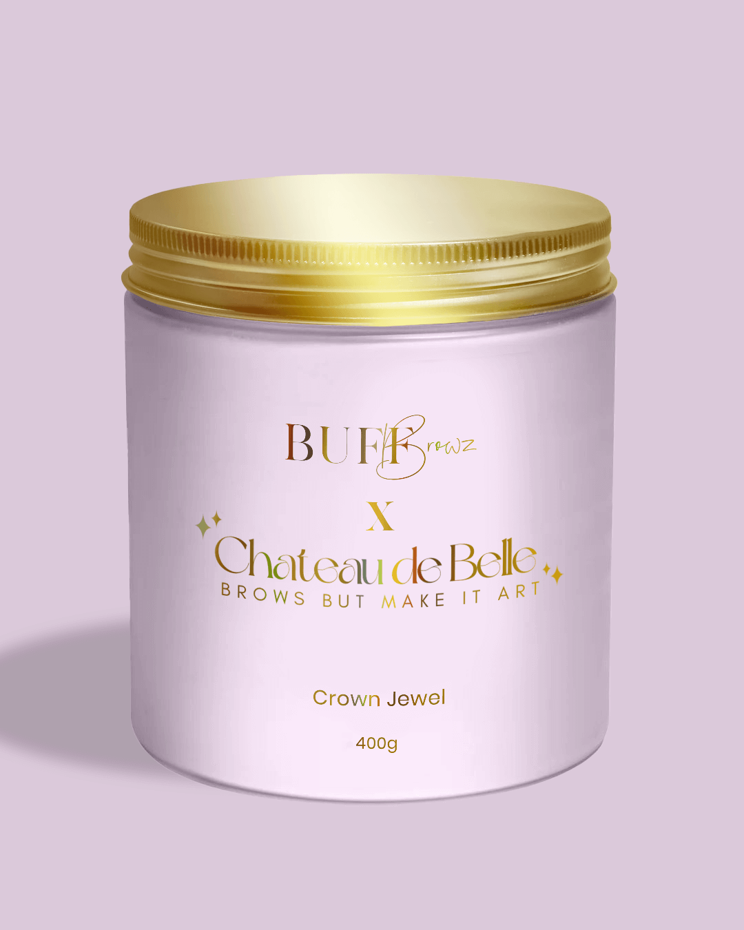 BUFF BROWZ X CHÂTEAU DE BELLE - "Brows But Make It Art" x Jelly Masks - Full Collection