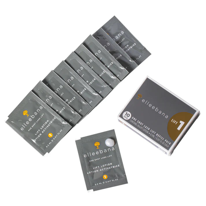 Elleebana - One Shot Lash Lift - Step 1 Only - 10 x 0.5ml Sachets