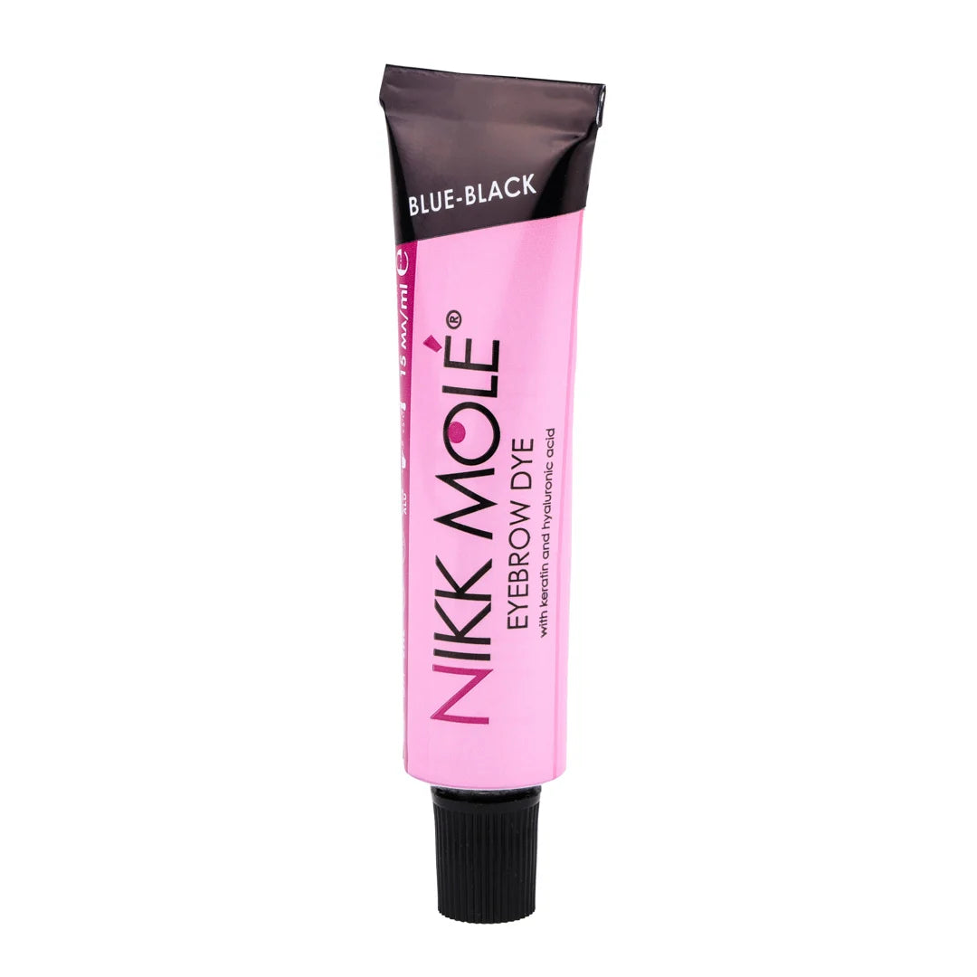 Nikk Mole - Eyebrow & Eyelash Dye - Blue Black 15ml