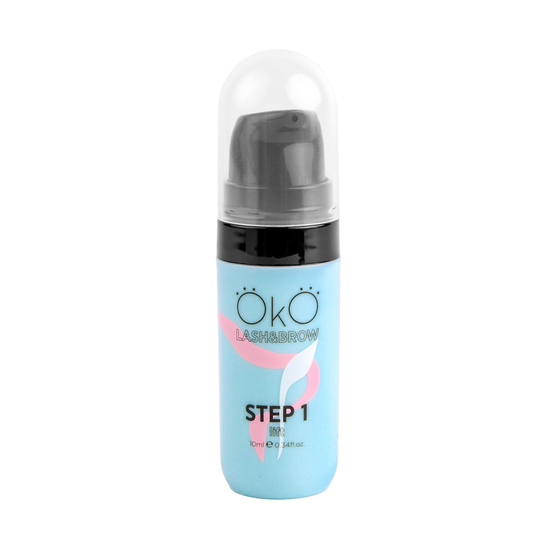 OkO - Eyelash & Eyebrow Lamination Airless Pump - Step 1 Lift