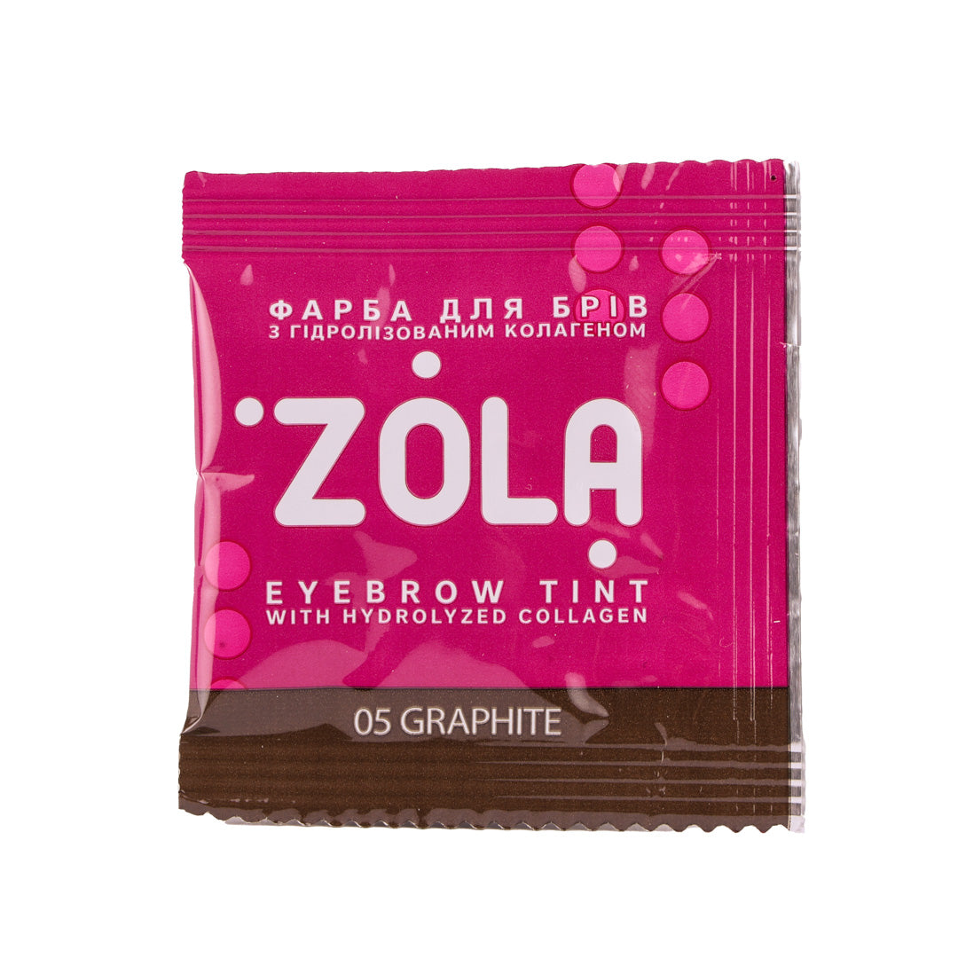 Zola Cosmetics - Eyebrow Tint Sachet - Graphite 5ml