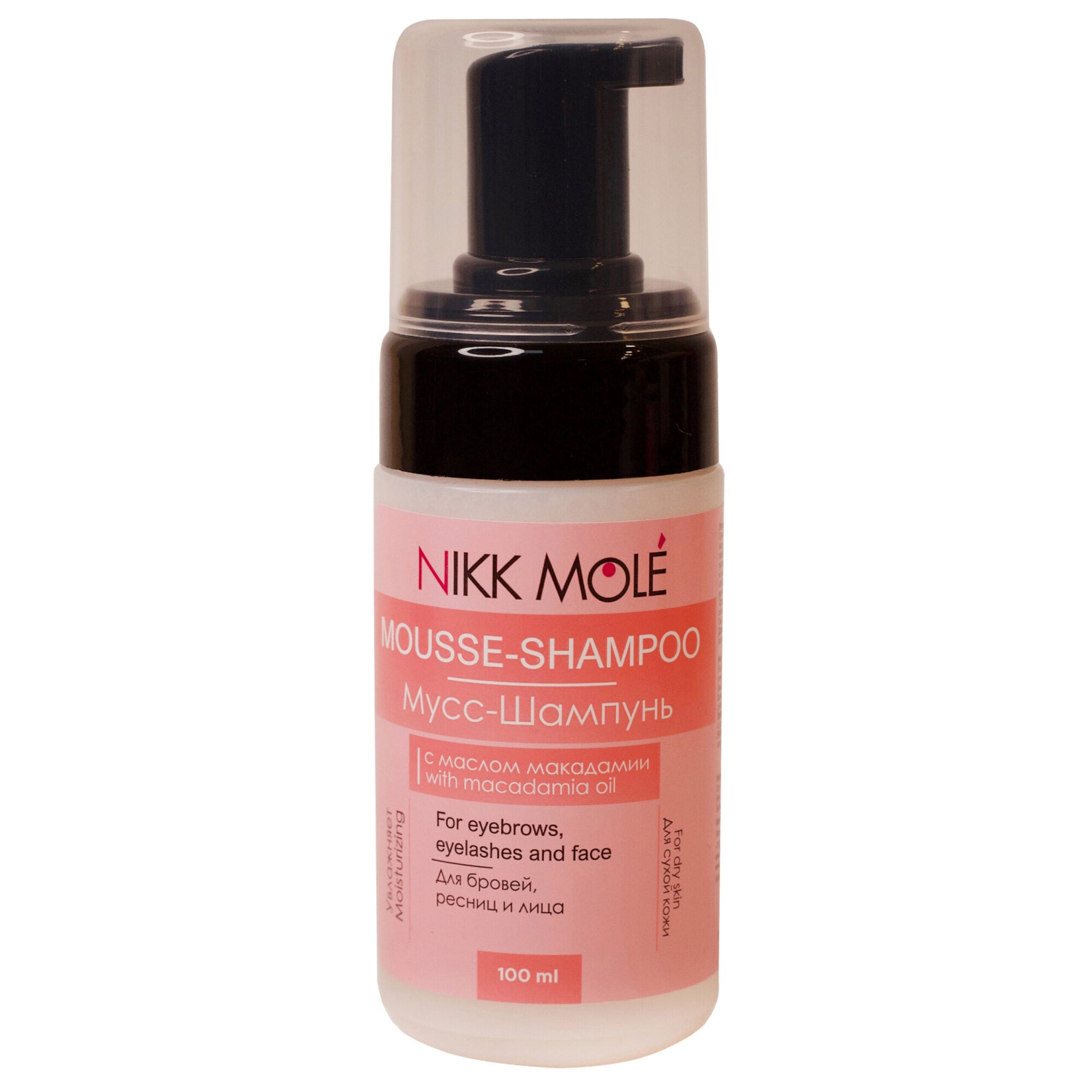 Nikk Mole - Eyebrow & Eyelash Shampoo With Macadamia Oil 100ml